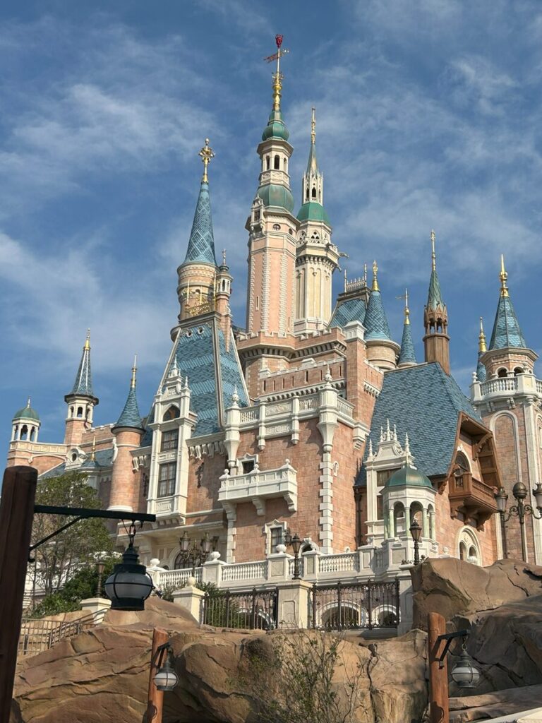 上海ディズニーランドお城