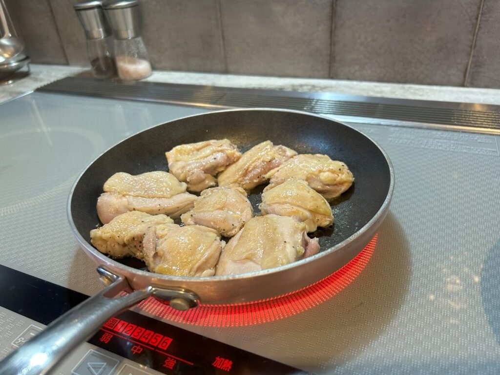 料理の様子