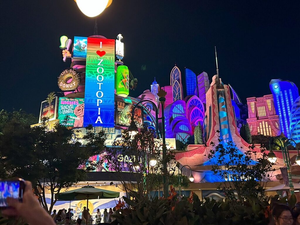上海ディズニーランドズートピア