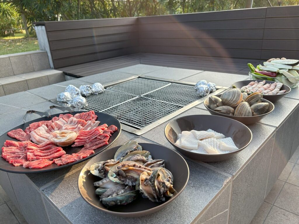 BBQ準備
