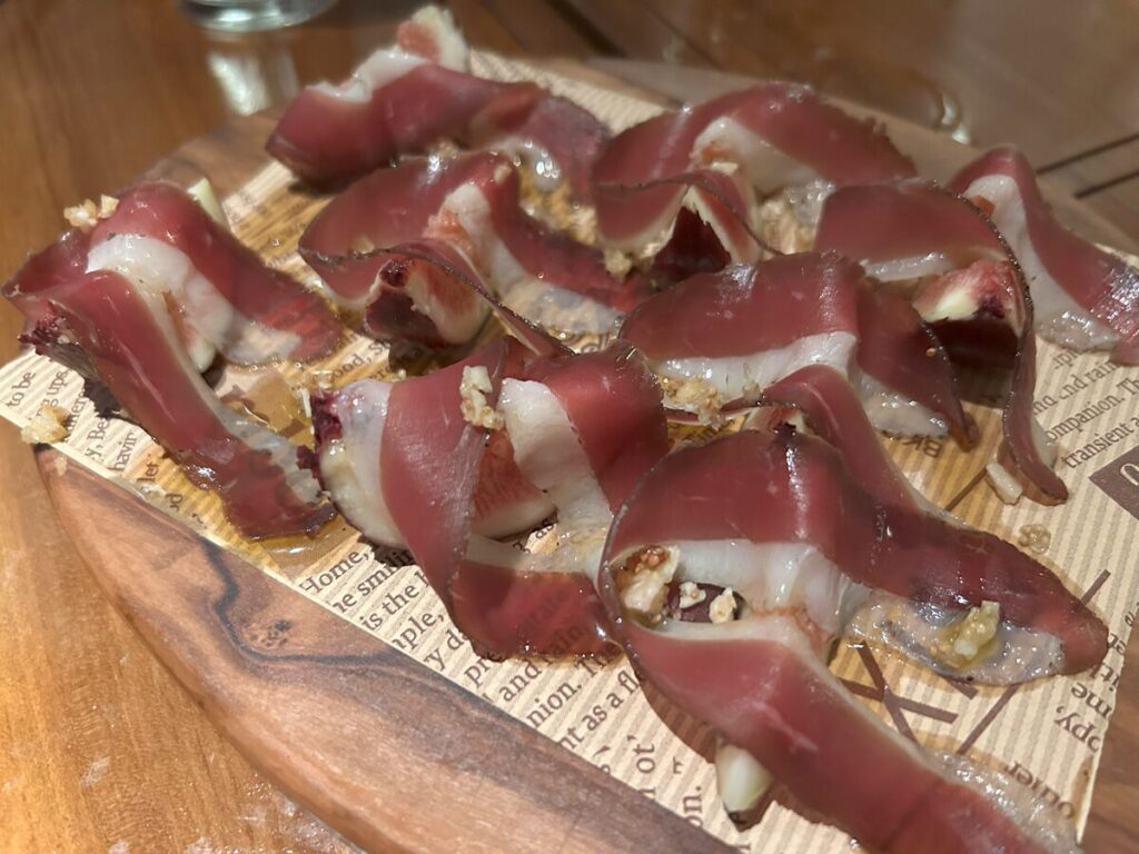 FIG＆OLIVE生ハムとイチジク