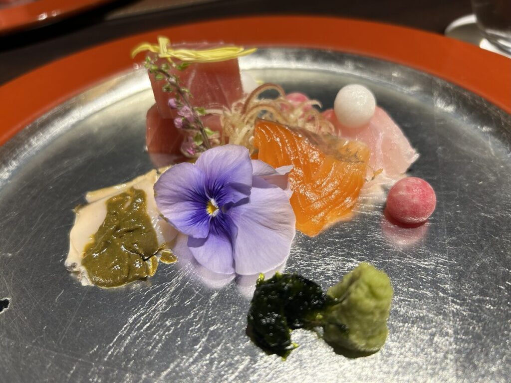 日本料理コース お造り