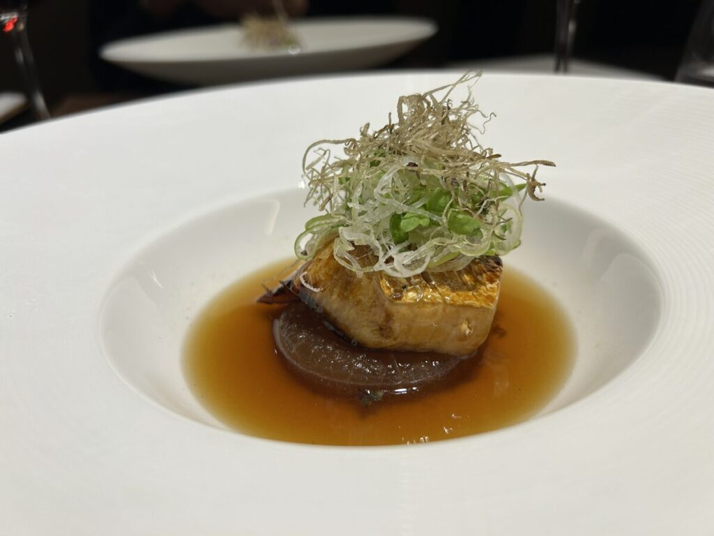 日本料理コース ぶり大根