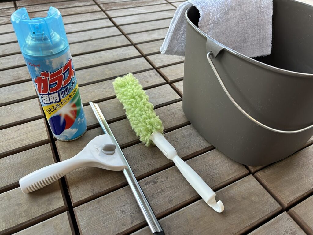 ベランダ掃除グッズ