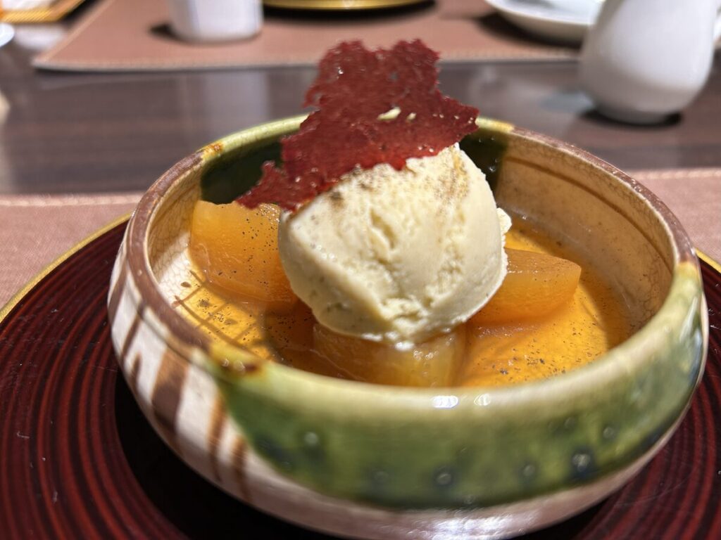 日本料理コース デザート