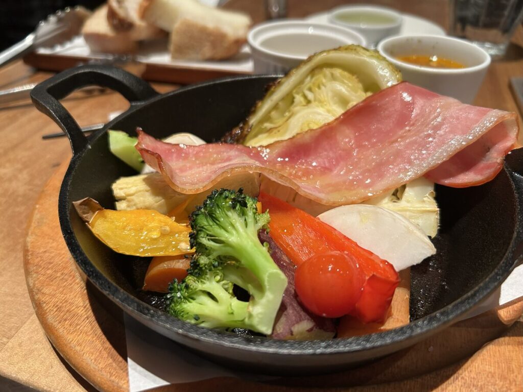 POINT ET LOGNE ランチメイン料理