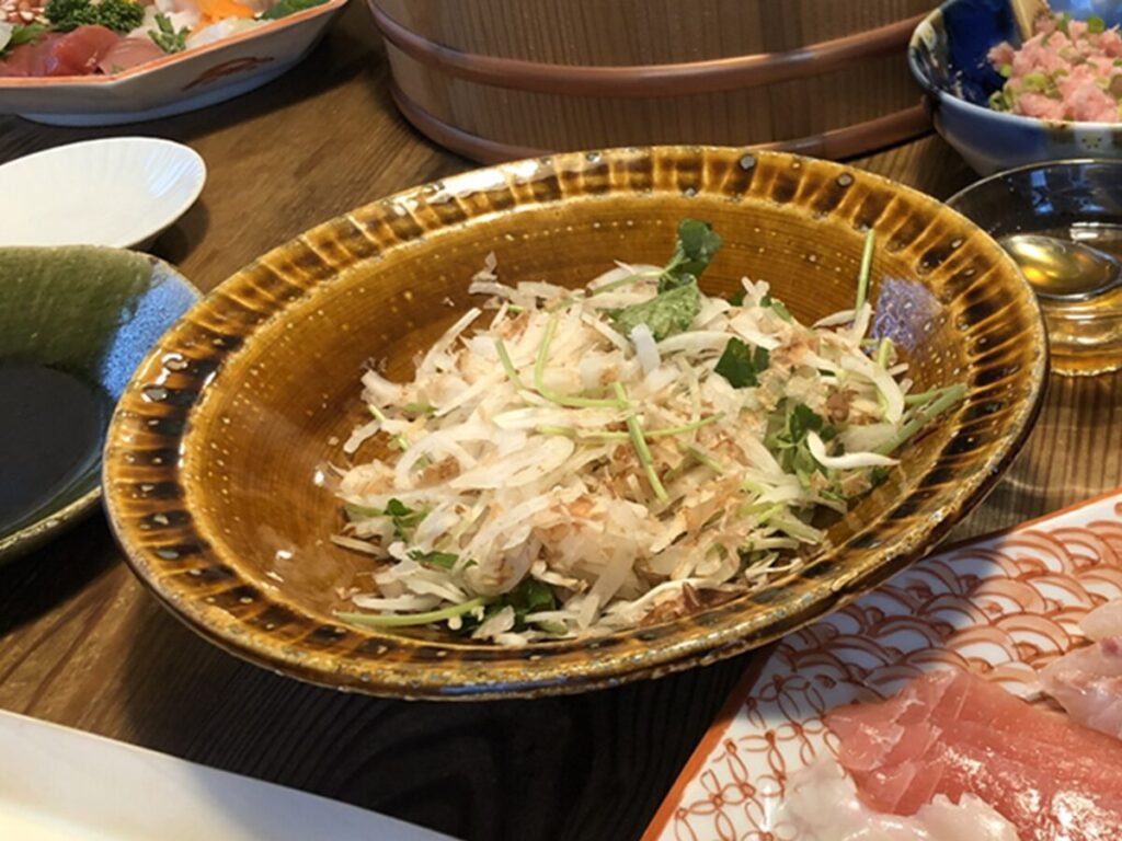 小鹿田焼 盛りつけ例