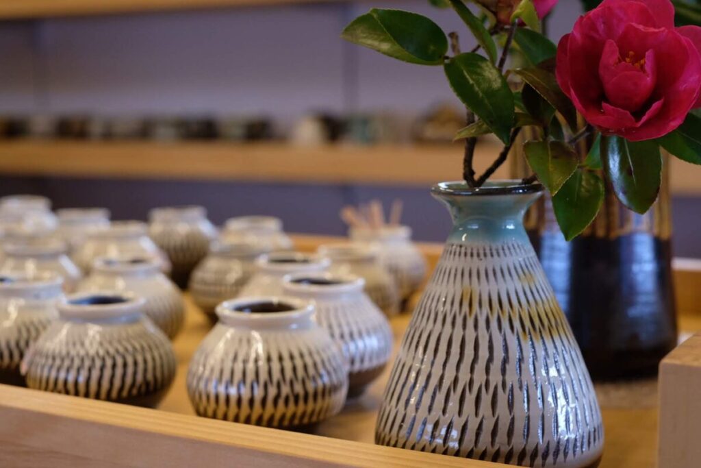 小鹿田焼のお店