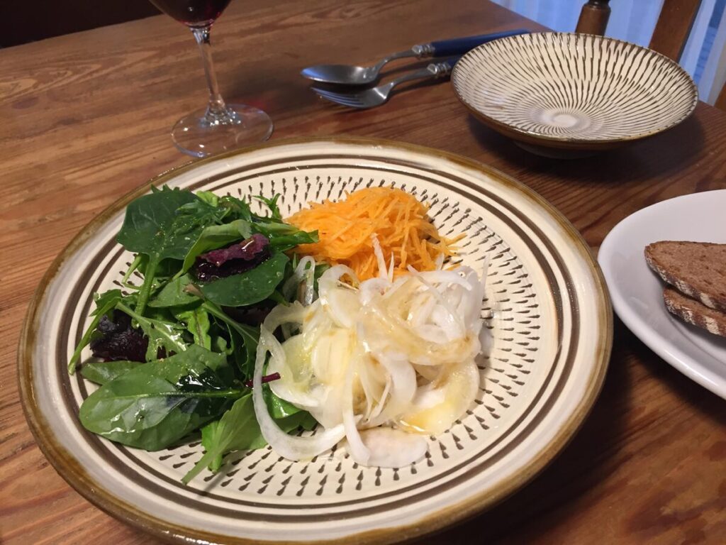 小鹿田焼 盛りつけ例