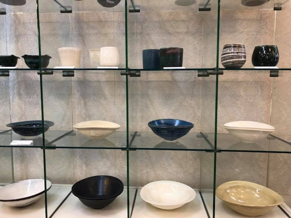 うつわの展示