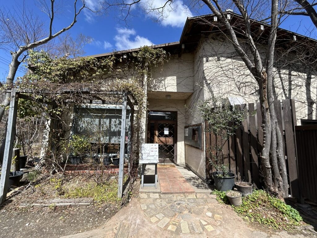 くるみの木 カフェ入り口