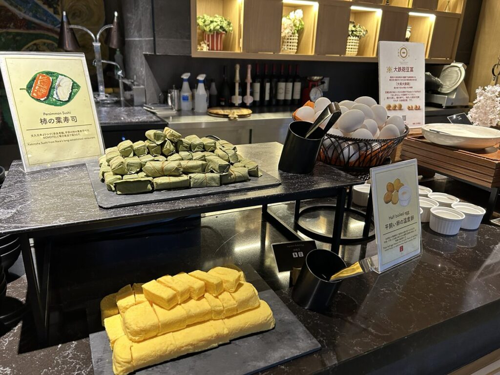 ノボテル奈良 朝食バイキング