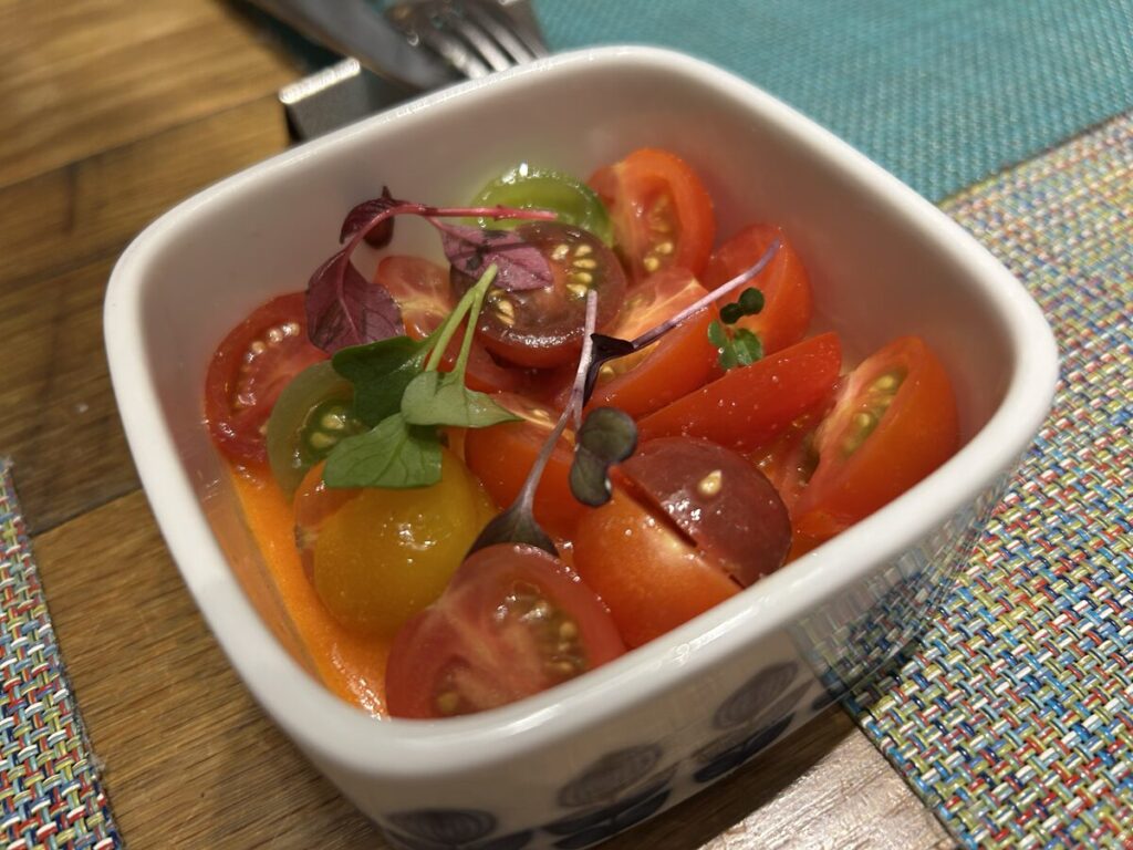 トマトのサラダ