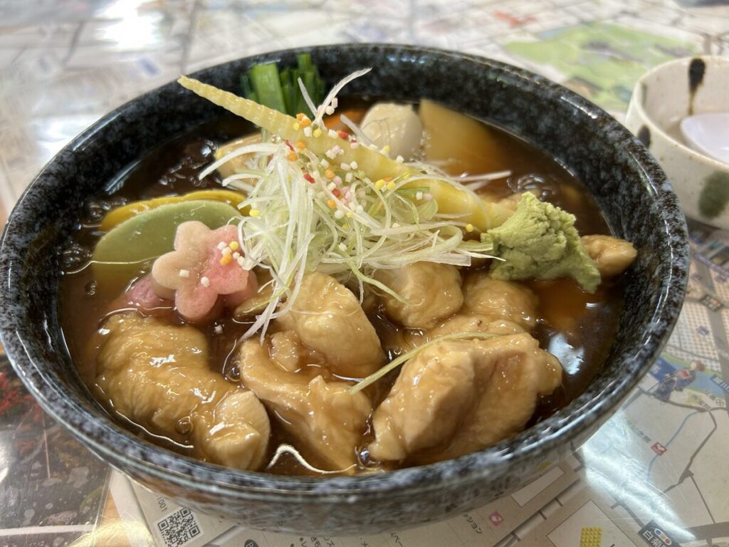 治部煮うどん