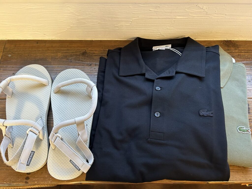 夫の購入品