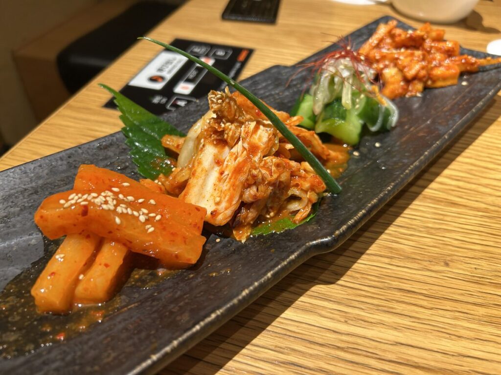 キムチ盛り合わせ