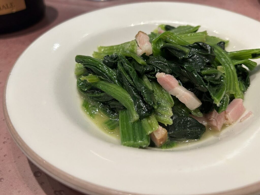 ほうれん草のソテー