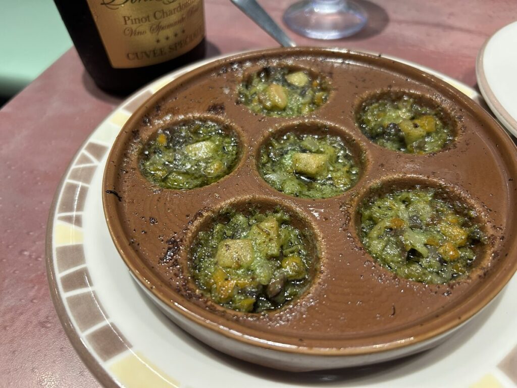 エスカルゴのオーブン焼き