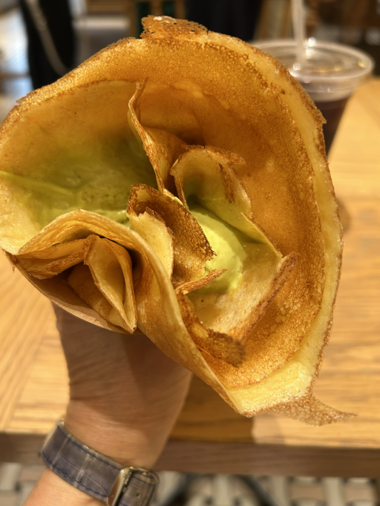 クレープ中身