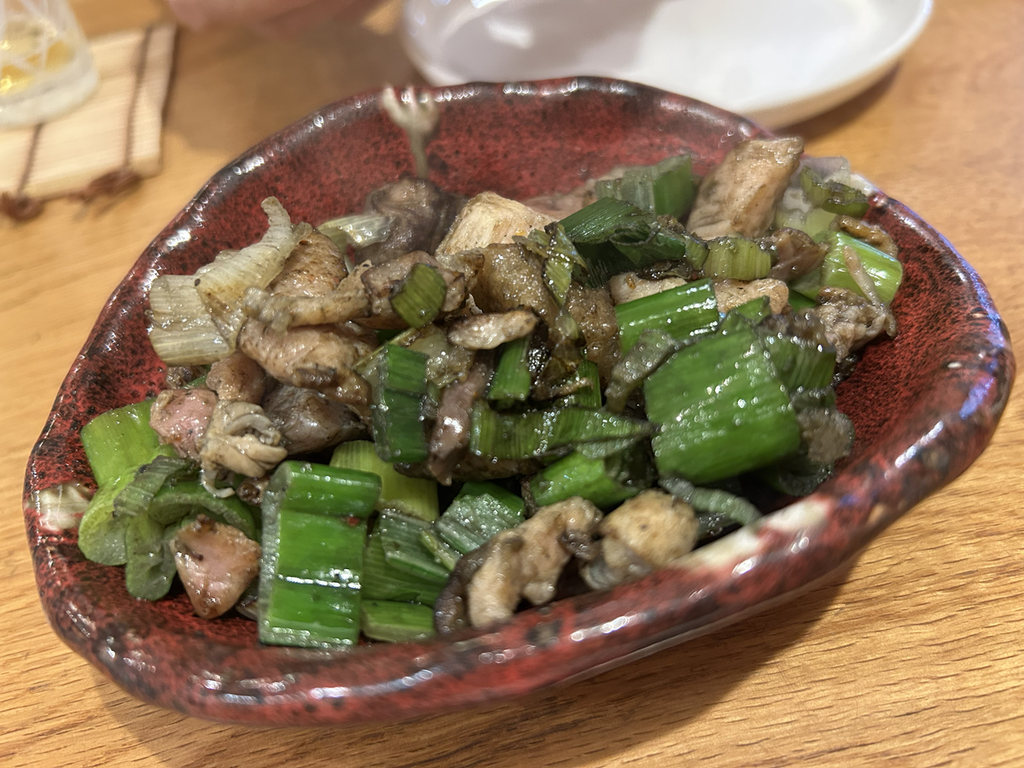 鶏肉の炭火焼