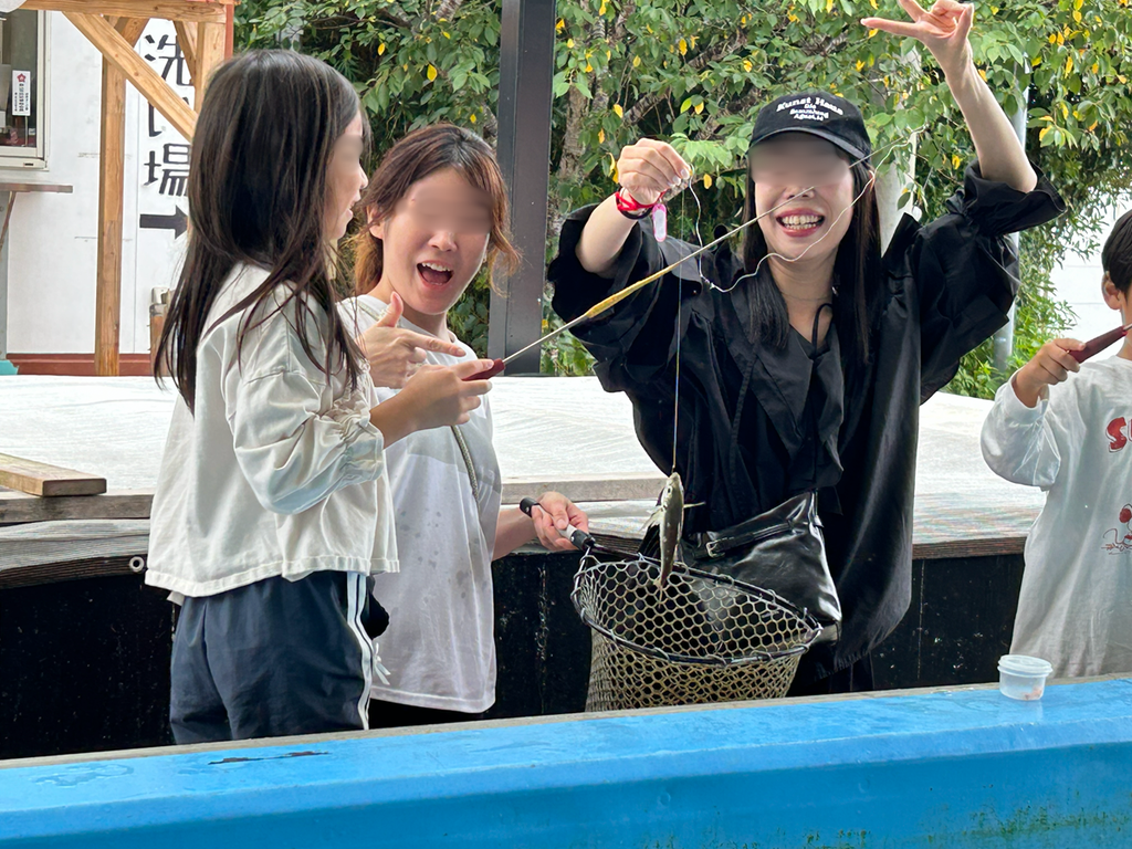 釣った魚