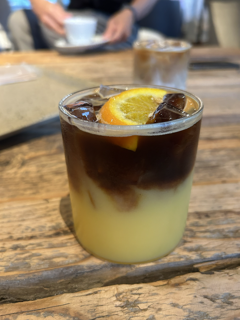 オレンジアメリカーノ