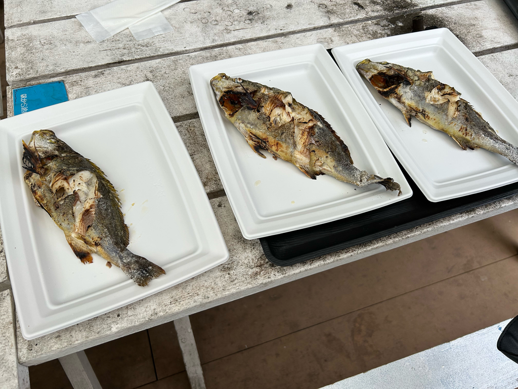 いさきの塩焼き
